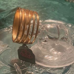 NWT Paparazzi Gold Hinge Bracelet